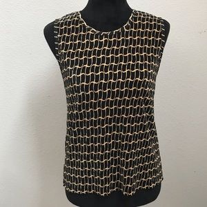 Le Pleat Sleeveless Top